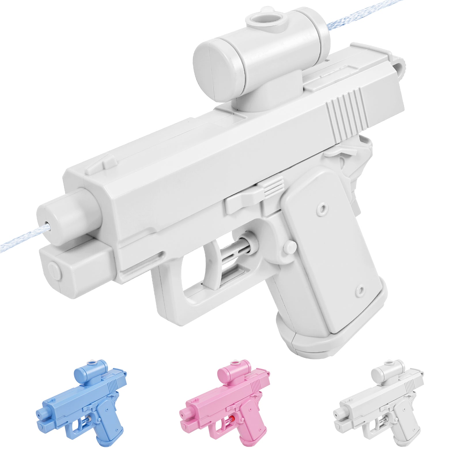 Prank Water Gun, Prank Gun, Prank Squirt Gun, Reverse Water Gun, for Parties School Office Prank Trick - 2 Packs!