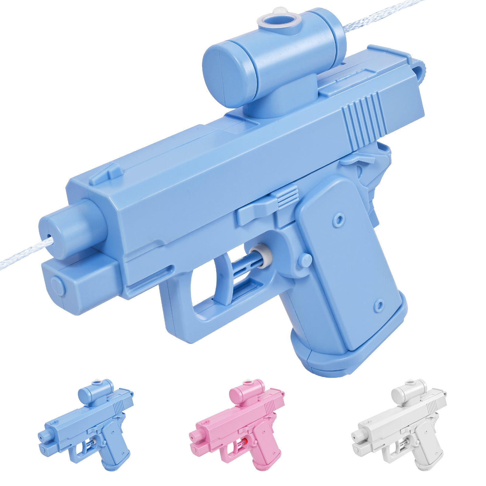 Prank Water Gun, Prank Gun, Prank Squirt Gun, Reverse Water Gun, for Parties School Office Prank Trick - 2 Packs!