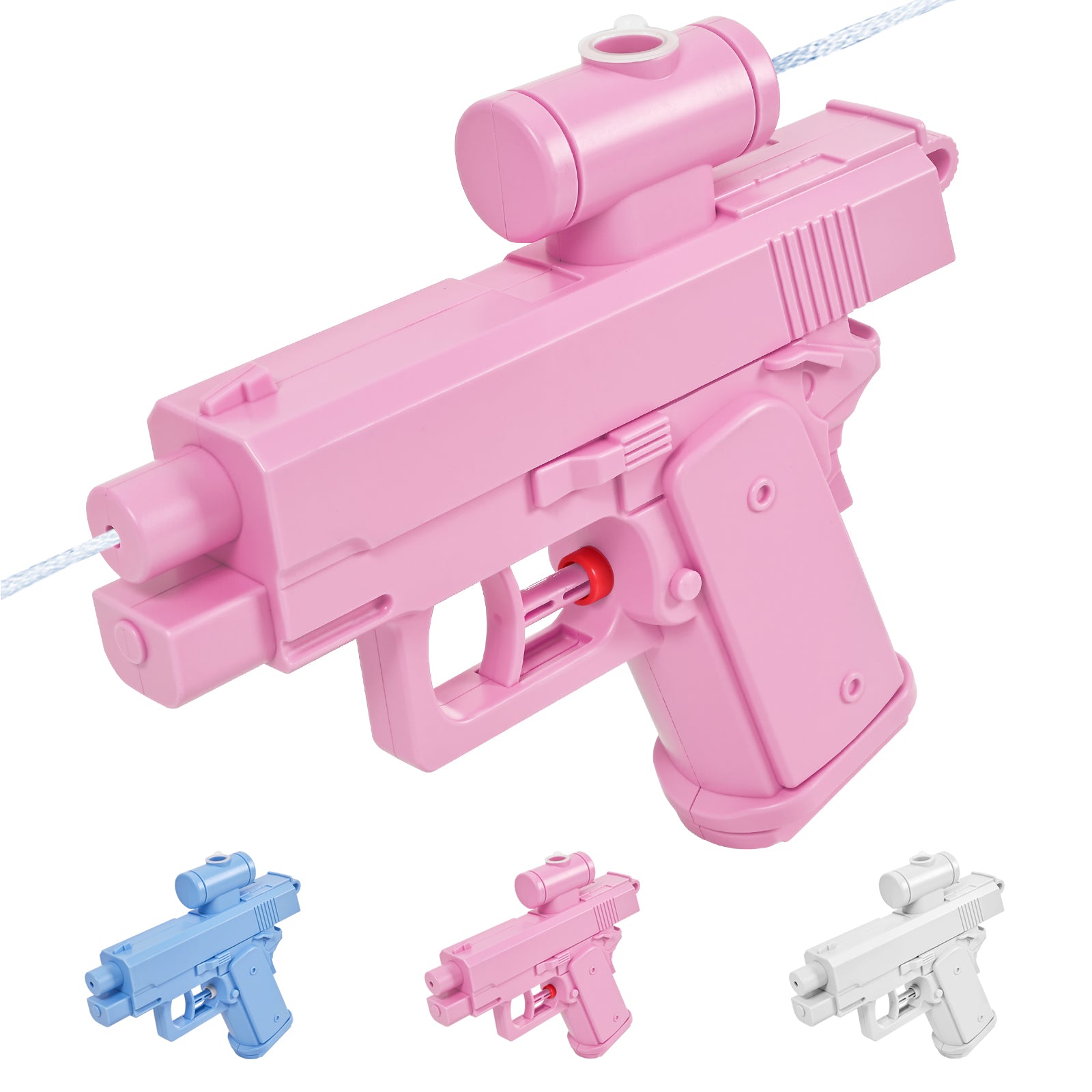 Prank Water Gun, Prank Gun, Prank Squirt Gun, Reverse Water Gun, for Parties School Office Prank Trick - 2 Packs!